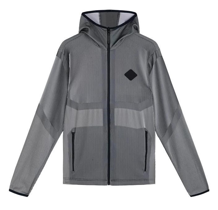 J.Lindeberg Jacquard herr hoodie, navy