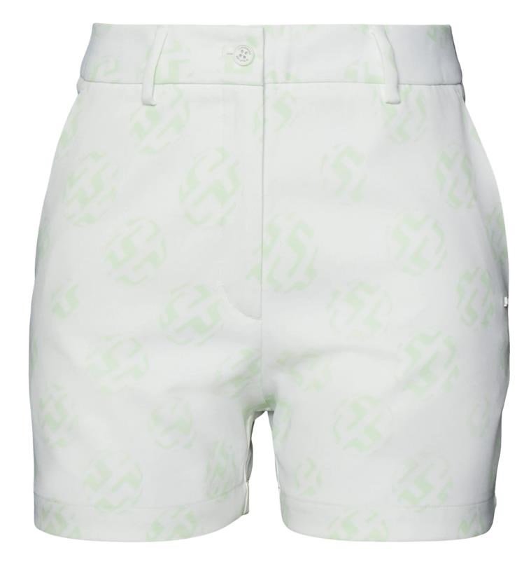 J.Lindeberg Gwen Printed dam shorts, white sphere dot