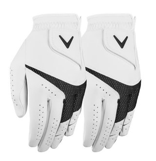 Callaway Weather Spann damhandskar (2-pack), vit