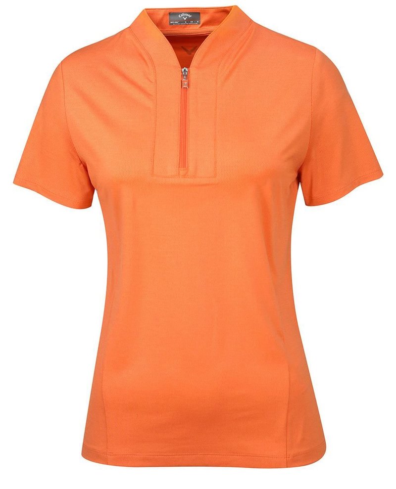 Callaway Tonal Heather dam polo, nectarine heather