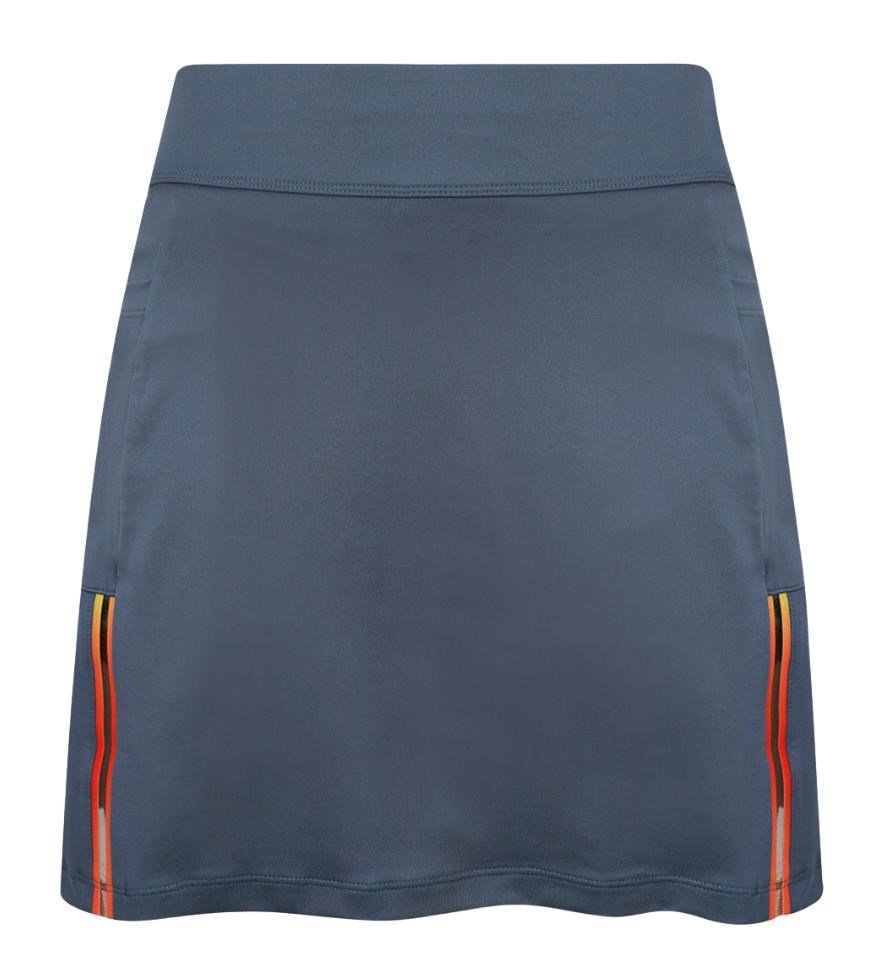 Callaway Chroma Stripe dam kjolshorts, blue indigo