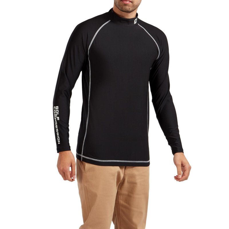 FootJoy Thermal Base Layer termisk herrtröja, svart