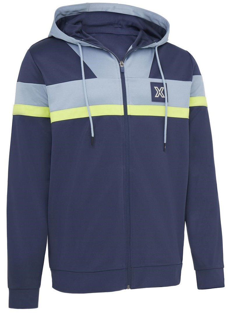 Callaway Blocked Full Zip herr hoodie, navy blazer