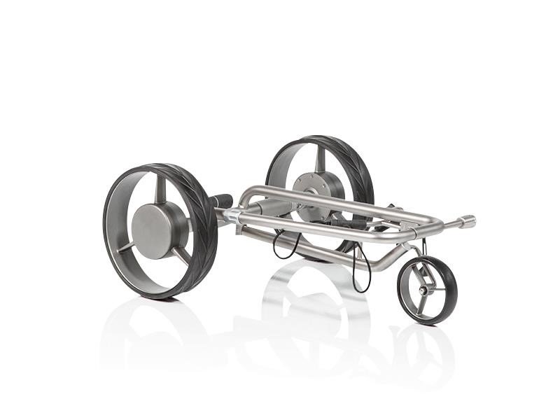 JuCad Drive SL Titan Silence 2.0 elektrisk trolley, titanium