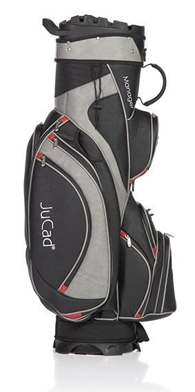 JuCad Manager Plus cart bag, svart/grå