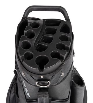 JuCad Manager Plus cart bag, svart/grå