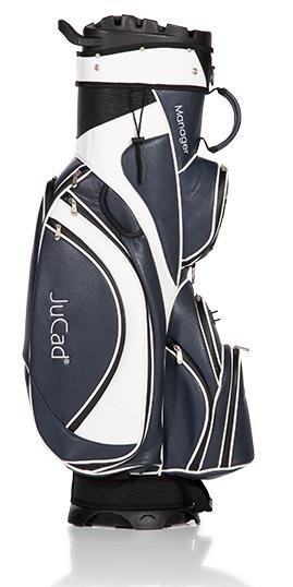 JuCad Manager Plus cart bag, mörkblå/vit