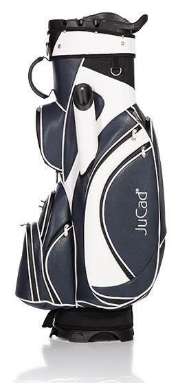 JuCad Manager Plus cart bag, mörkblå/vit