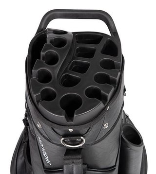 JuCad Manager Plus cart bag, mörkblå/vit
