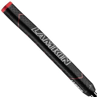 Lamkin SINKFIT Rubber Straight puttergrepp, STANDARD, svart/röd