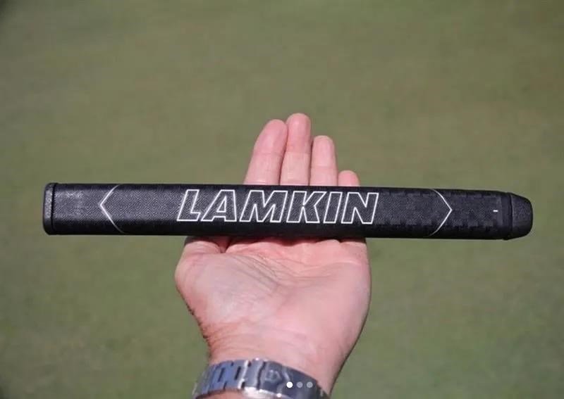 Lamkin SINKFIT Rubber Straight puttergrepp, STANDARD, svart/röd