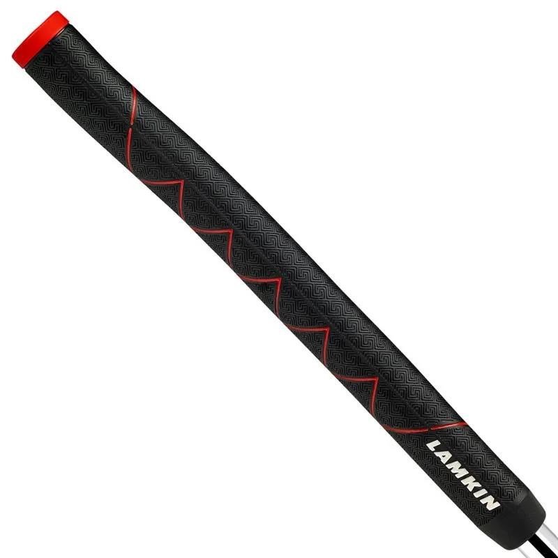 Lamkin SINKFIT Rubber Straight puttergrepp, STANDARD, svart/röd