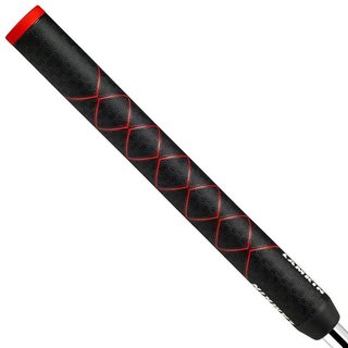 Lamkin SINKFIT Rubber Straight puttergrepp, STANDARD, svart/röd