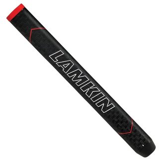 Lamkin SINKFIT Rubber Straight puttergrepp, STANDARD, svart/röd