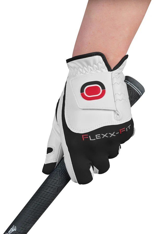 Zoom Zoom Hybrid herr golfhandske, vit/svart/röd