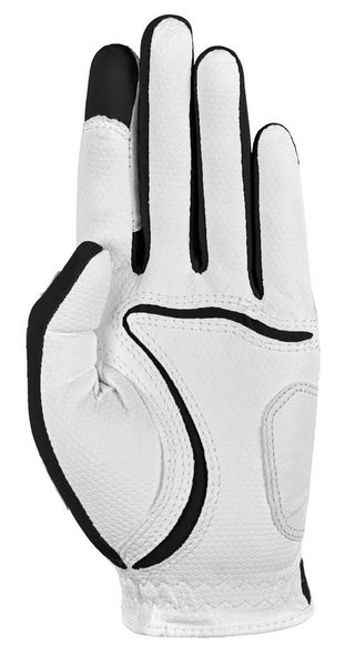 Zoom Zoom Weather Junior golfhandske, vit/svart