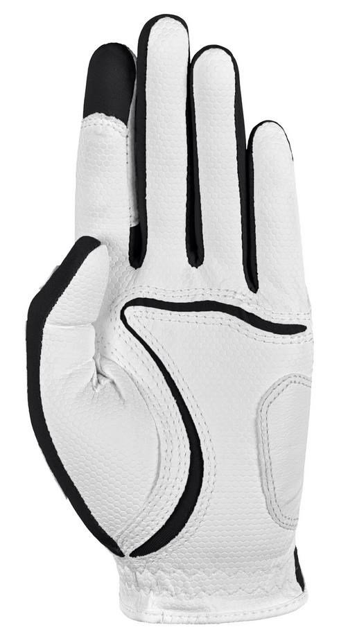 Zoom Zoom Weather Junior golfhandske, vit/svart