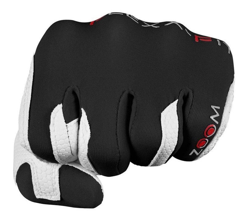 Zoom Zoom Weather Junior golfhandske, vit/svart