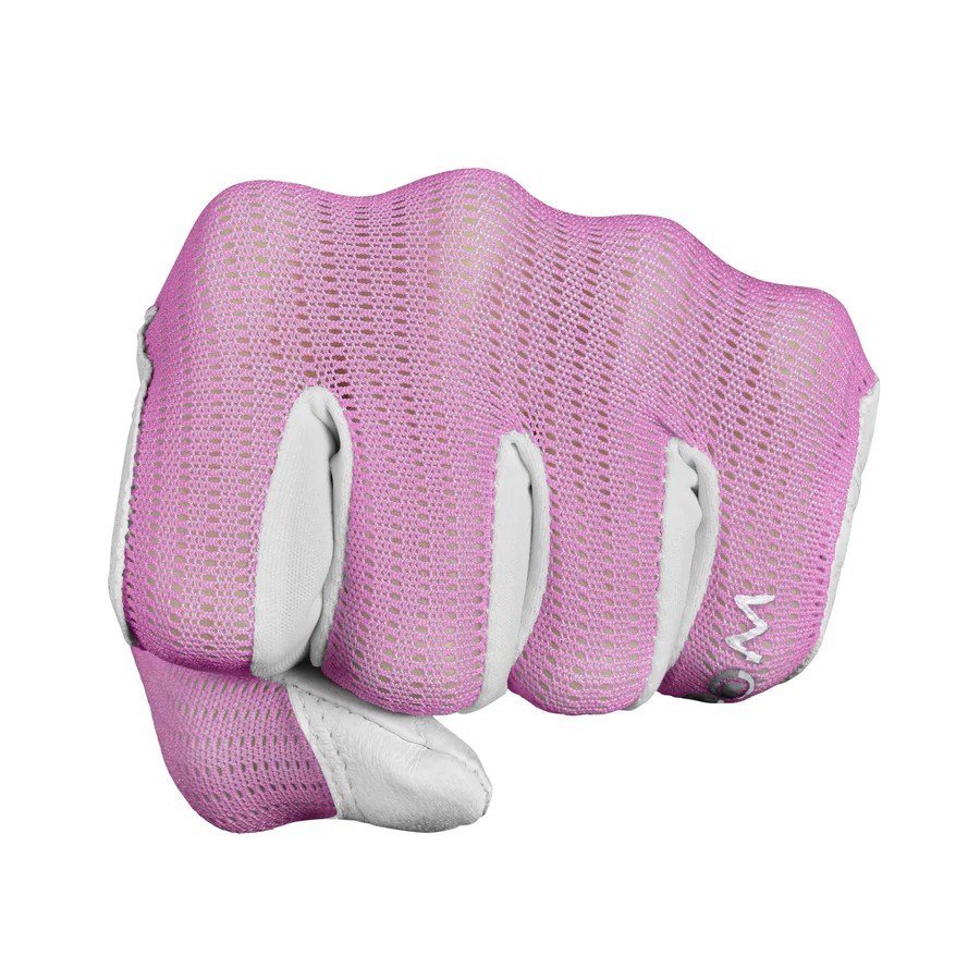 Zoom Zoom Sun Style damgolfhandske, vit/rosa