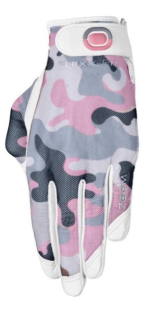 Zoom Zoom Sun Style damgolfhandske, vit/rosa