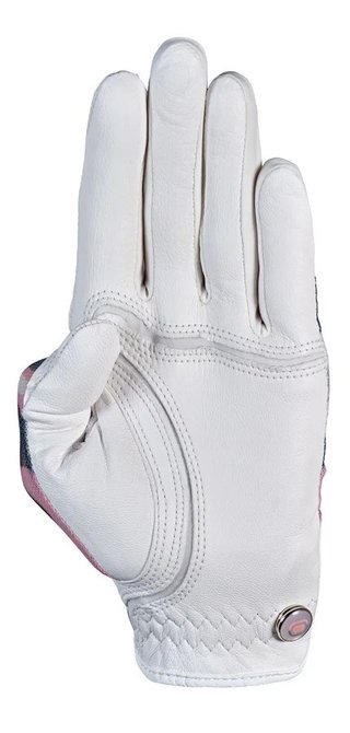 Zoom Zoom Sun Style damgolfhandske, vit/rosa