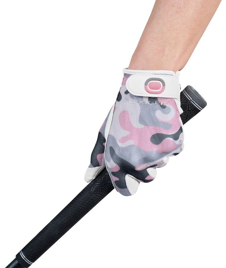 Zoom Zoom Sun Style damgolfhandske, vit/rosa