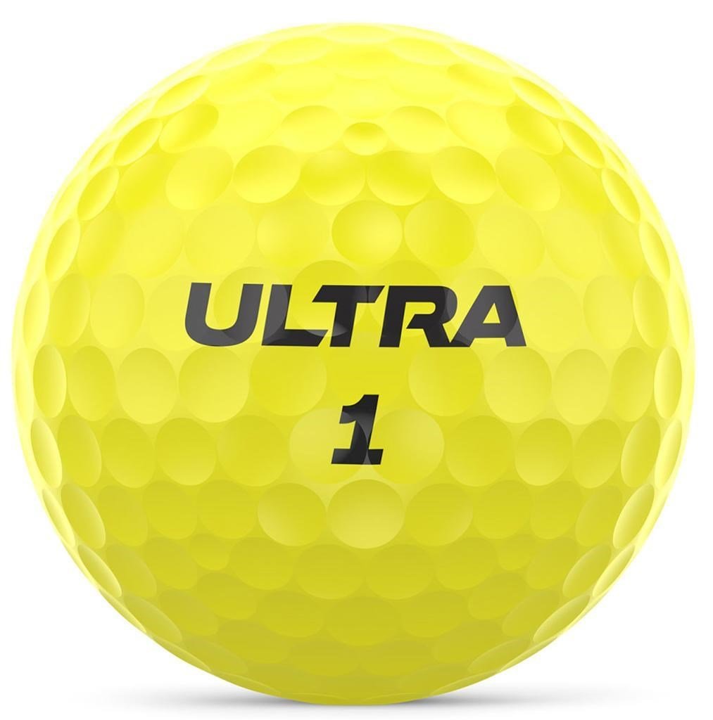 Wilson Ultra Distance golfbollar, gula