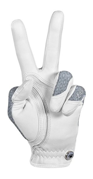 Zoom Zoom Sun Style damgolfhandske, vit/svart