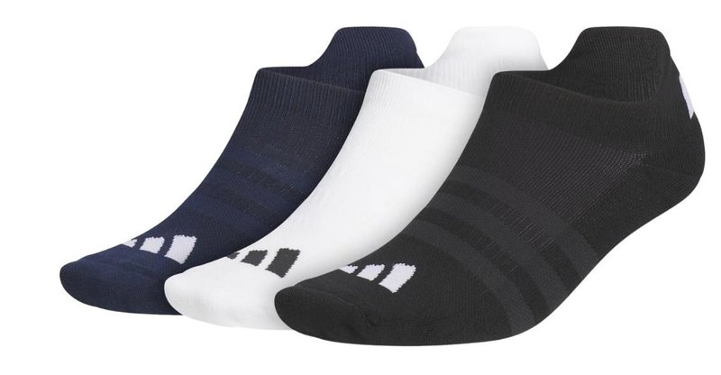 Adidas Ankle herr strumpor (3 par), multicolor