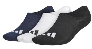 Adidas No Show herrsockor (3 par), multicolor