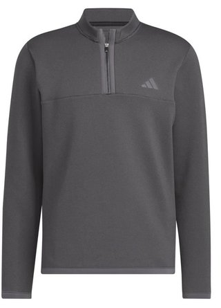 Adidas Microdot 1/4 herr sweatshirt, svart/vit
