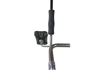 JuCad smartphone holder med paraplyhållare, titanium