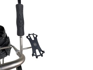 JuCad smartphone holder med paraplyhållare, titanium