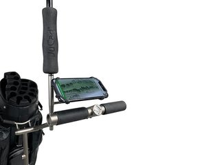 JuCad smartphone holder med paraplyhållare, titanium