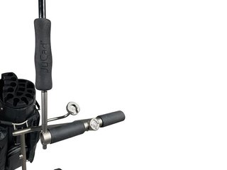 JuCad smartphone holder med paraplyhållare, titanium