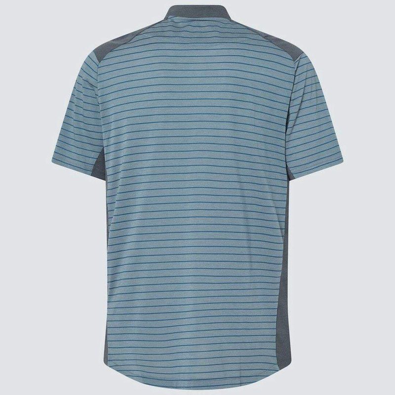 Oakley Fringe Stripe herr polo, dark slate