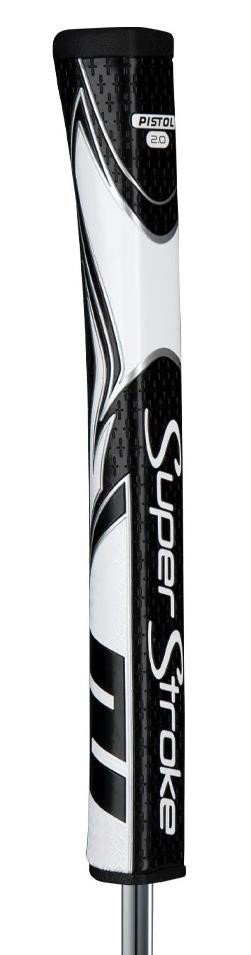 SuperStroke Zenergy Pistol GT 2.0 puttergrej, svart/vit