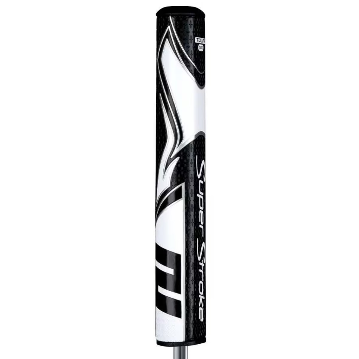 SuperStroke Zenergy Tour 5.0 putter grip, svart/vit