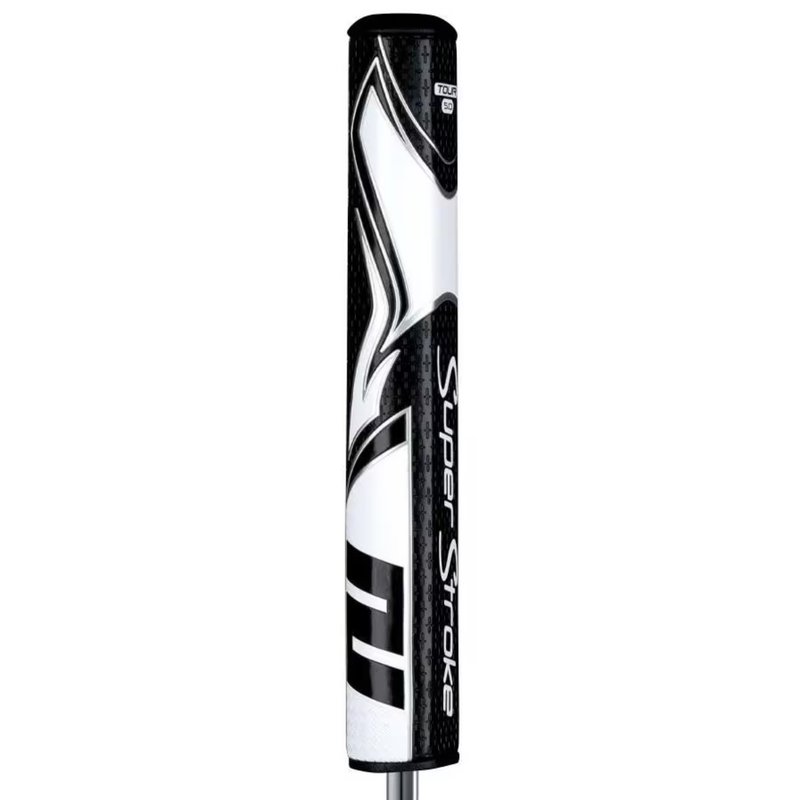 SuperStroke Zenergy Tour 5.0 putter grip, svart/vit