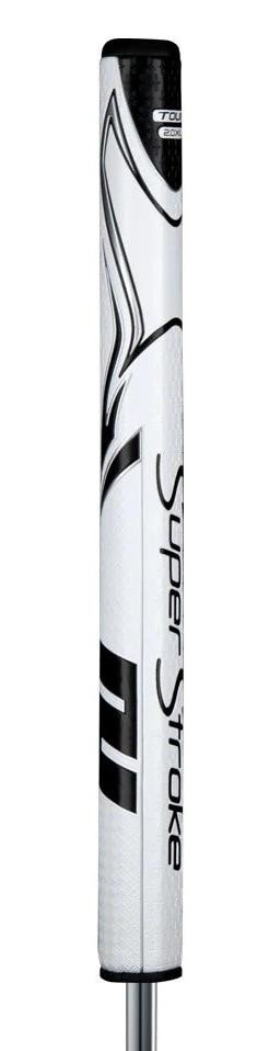 SuperStroke Zenergy XL Plus 2.0 putter grip, vit/svart