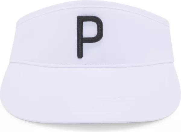 Puma P Visor Adj universal keps, bright white/black
