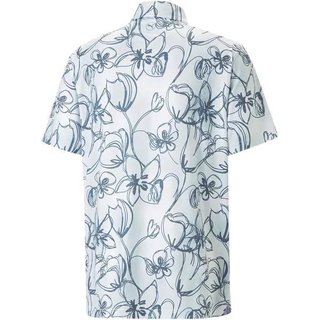 Puma Cloudspun Stems herr polo, white/evening sky