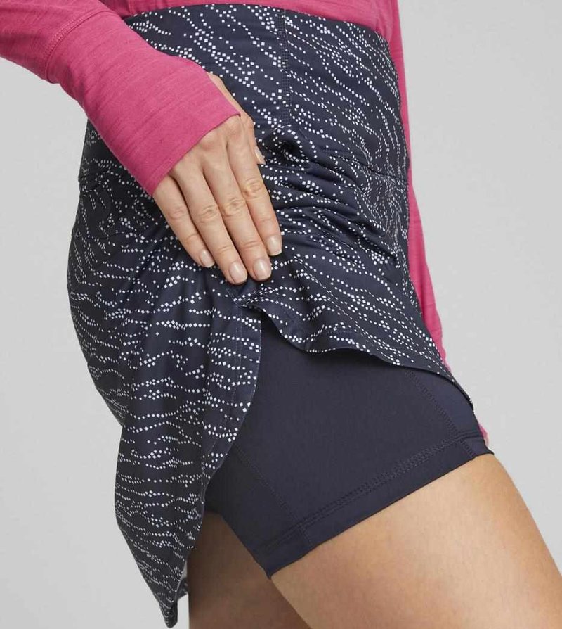 Puma PwrMesh Whitewater damgolfkjol, navy blazer/bright white