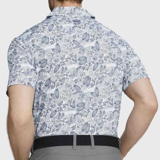 Puma Mattr Seaplanes herr polo, navy blazer/tropical aqua