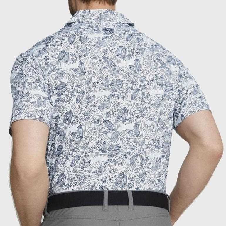 Puma Mattr Seaplanes herr polo, navy blazer/tropical aqua