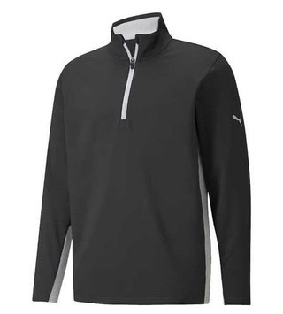 Puma Gamer 1/4 Zip herr sweatshirt, svart