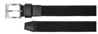 FootJoy Women's Braided ladies belt, svart