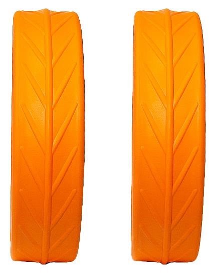 JuCad Däck för bakhjul (2 däck för JuCad bakhjul), orange