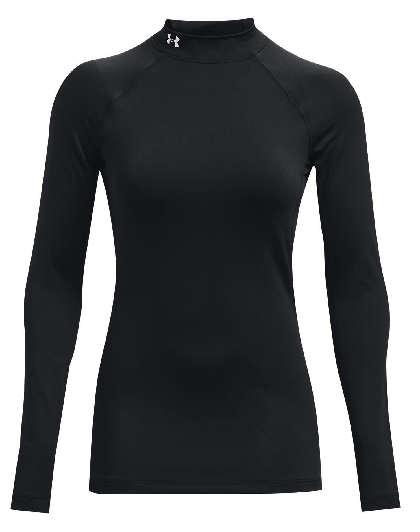 Under Armour Authentics Mockneck dam baselayer, svart