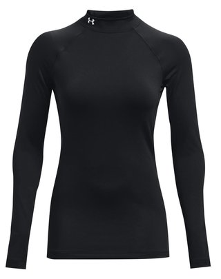 Under Armour Authentics Mockneck dam baselayer, svart